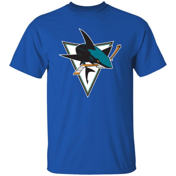 San Jose Sharks Ice hockey  Unisex Cotton. T-Shirt - Image 10