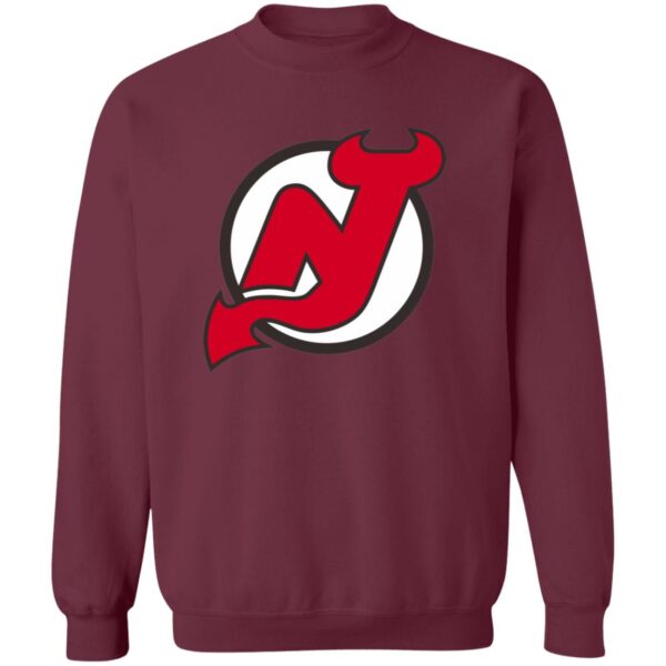 New Jersey Devils Ice hockey  Unisex Sizing Blend Material Crewneck Pullover Sweatshirt - Image 5