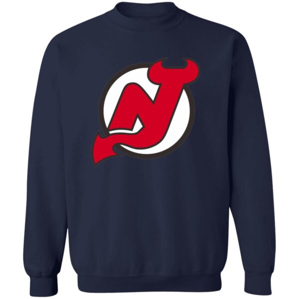 New Jersey Devils Ice hockey  Unisex Sizing Blend Material Crewneck Pullover Sweatshirt - Image 6