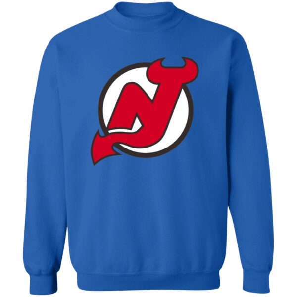 New Jersey Devils Ice hockey  Unisex Sizing Blend Material Crewneck Pullover Sweatshirt - Image 9