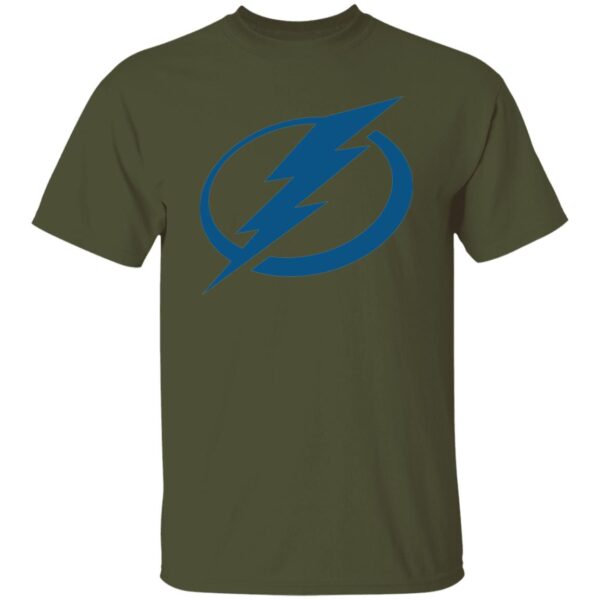 Tampa Bay Lightning Ice hockey  Unisex Cotton. T-Shirt - Image 2