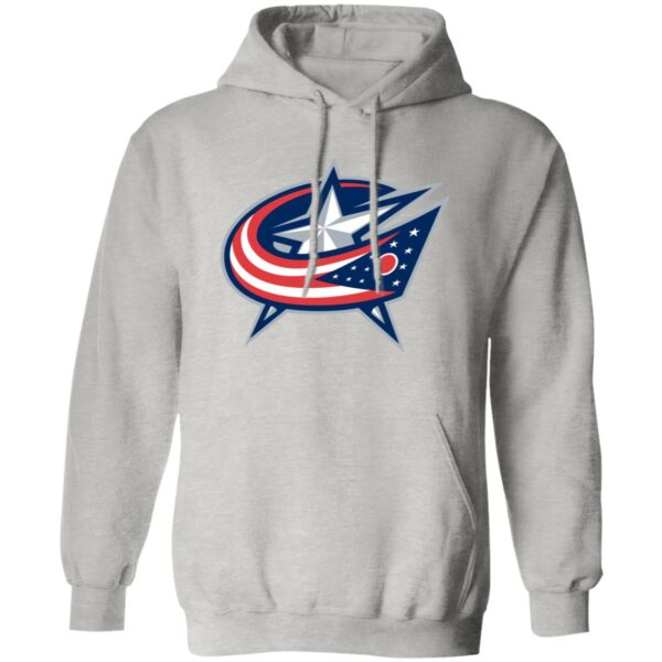 Columbus Blue Jackets Ice hockey Unisex Sizing Blend Material Pullover Hoodie