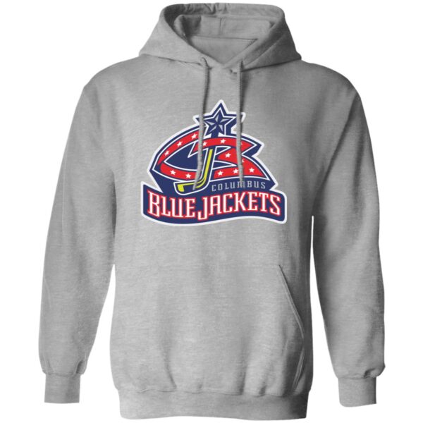 Columbus Blue Jackets Ice hockey  Unisex Sizing Blend Material Pullover Hoodie - Image 2