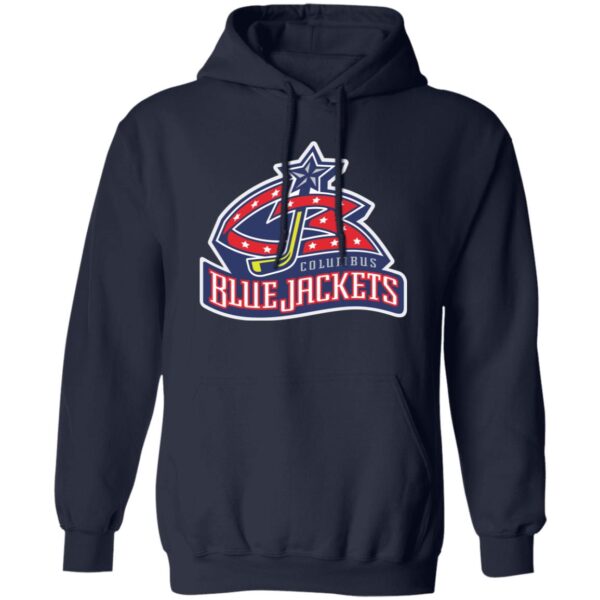 Columbus Blue Jackets Ice hockey  Unisex Sizing Blend Material Pullover Hoodie - Image 5