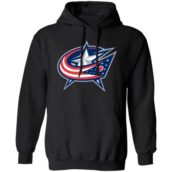 Columbus Blue Jackets Ice hockey Unisex Sizing Blend Material Pullover Hoodie - Image 4