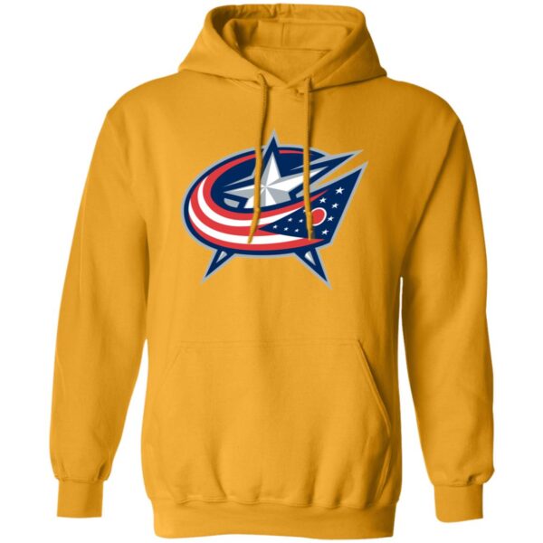 Columbus Blue Jackets Ice hockey Unisex Sizing Blend Material Pullover Hoodie - Image 6