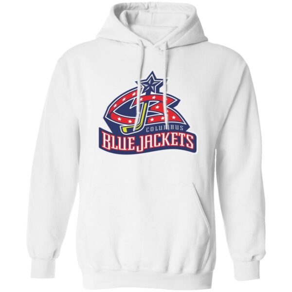 Columbus Blue Jackets Ice hockey  Unisex Sizing Blend Material Pullover Hoodie - Image 3