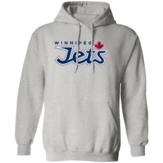 Winnipeg Jets Ice hockey Unisex Sizing Blend Material Pullover Hoodie
