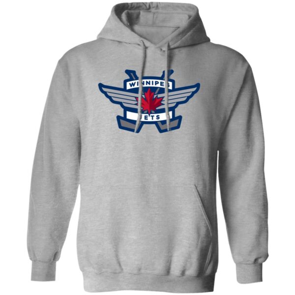 Winnipeg Jets Ice hockey  Unisex Sizing Blend Material Pullover Hoodie - Image 2