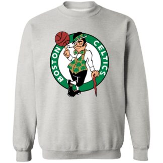 Boston Celtics Basketball Unisex Sizing Blend Material Crewneck Pullover Sweatshirt