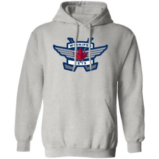 Winnipeg Jets Ice hockey Unisex Sizing Blend Material Pullover Hoodie