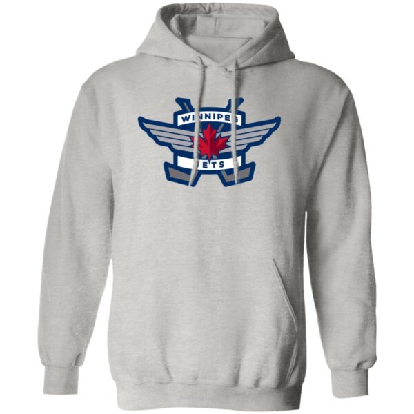 Winnipeg Jets Ice hockey  Unisex Sizing Blend Material Pullover Hoodie