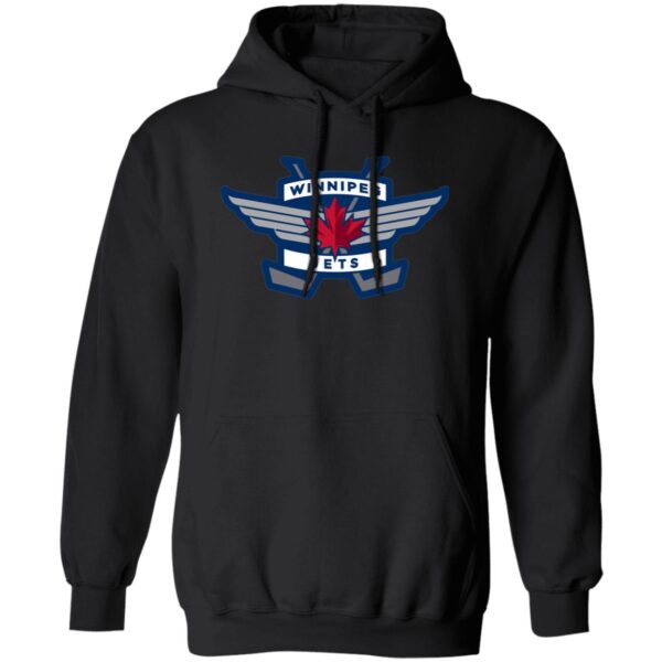 Winnipeg Jets Ice hockey  Unisex Sizing Blend Material Pullover Hoodie - Image 4