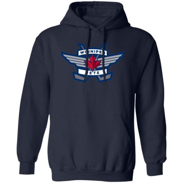 Winnipeg Jets Ice hockey  Unisex Sizing Blend Material Pullover Hoodie - Image 5