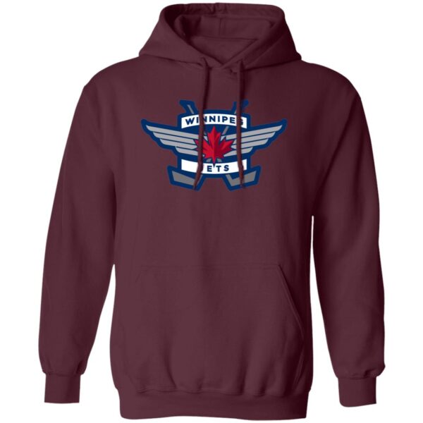 Winnipeg Jets Ice hockey  Unisex Sizing Blend Material Pullover Hoodie - Image 8