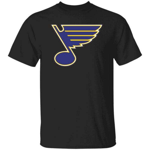 St. Louis Blues Ice hockey  Unisex Cotton. T-Shirt - Image 3