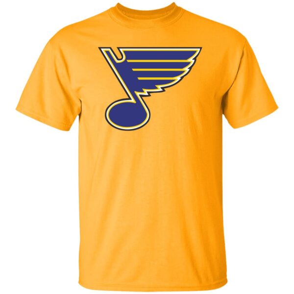 St. Louis Blues Ice hockey  Unisex Cotton. T-Shirt - Image 4