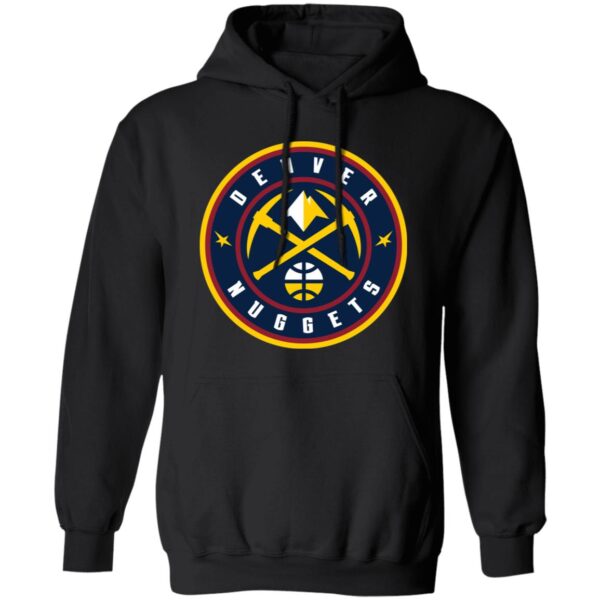 Denver Nuggets Basketball  Unisex Sizing Blend Material Pullover Hoodie - Image 4