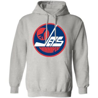 Winnipeg Jets Ice hockey Unisex Sizing Blend Material Pullover Hoodie