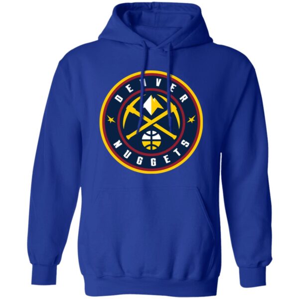 Denver Nuggets Basketball  Unisex Sizing Blend Material Pullover Hoodie - Image 12