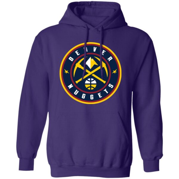 Denver Nuggets Basketball  Unisex Sizing Blend Material Pullover Hoodie - Image 11