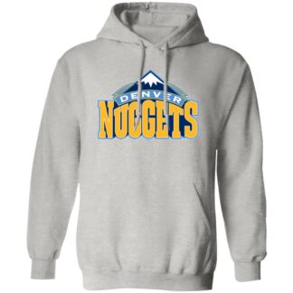 Denver Nuggets Basketball Unisex Sizing Blend Material Pullover Hoodie