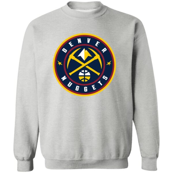 Denver Nuggets Basketball  Unisex Sizing Blend Material Crewneck Pullover Sweatshirt - Image 2