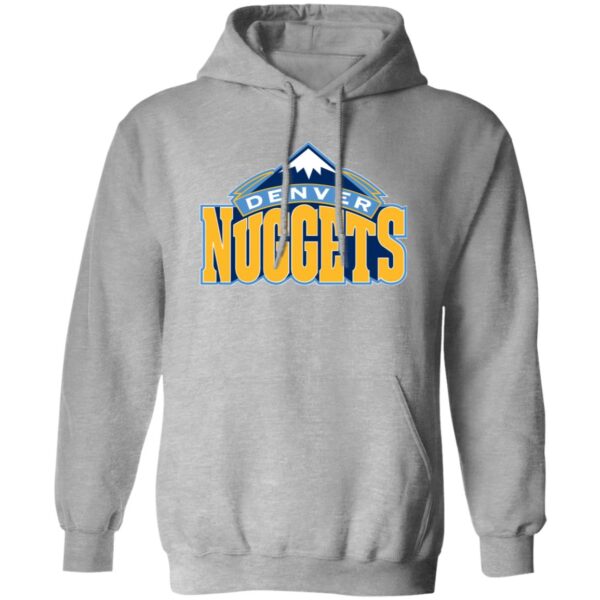 Denver Nuggets Basketball  Unisex Sizing Blend Material Pullover Hoodie - Image 2