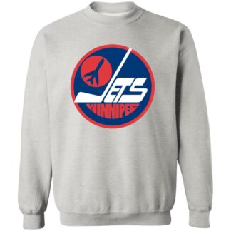 Winnipeg Jets Ice hockey Unisex Sizing Blend Material Crewneck Pullover Sweatshirt