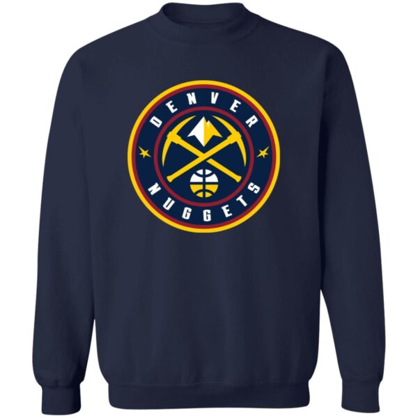 Denver Nuggets Basketball  Unisex Sizing Blend Material Crewneck Pullover Sweatshirt - Image 6