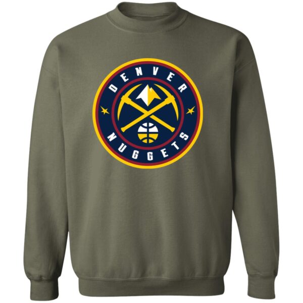 Denver Nuggets Basketball  Unisex Sizing Blend Material Crewneck Pullover Sweatshirt - Image 7