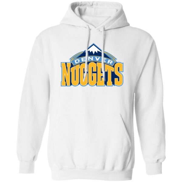 Denver Nuggets Basketball  Unisex Sizing Blend Material Pullover Hoodie - Image 3