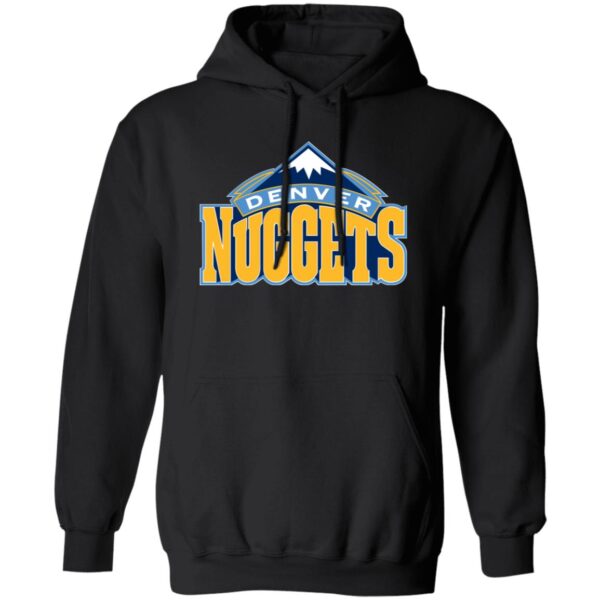 Denver Nuggets Basketball  Unisex Sizing Blend Material Pullover Hoodie - Image 4