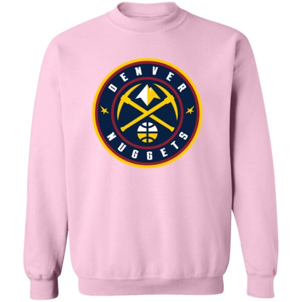 Denver Nuggets Basketball  Unisex Sizing Blend Material Crewneck Pullover Sweatshirt - Image 8