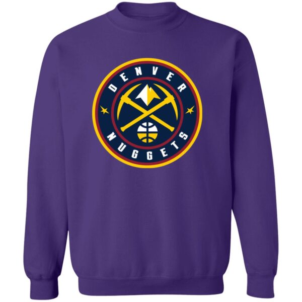 Denver Nuggets Basketball  Unisex Sizing Blend Material Crewneck Pullover Sweatshirt - Image 11