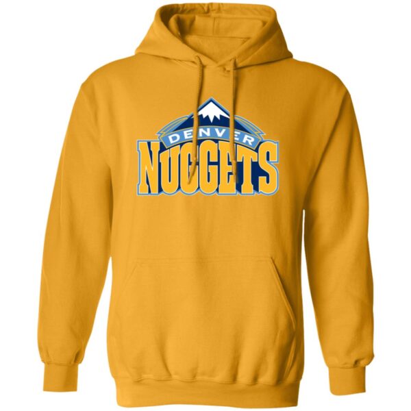 Denver Nuggets Basketball  Unisex Sizing Blend Material Pullover Hoodie - Image 6