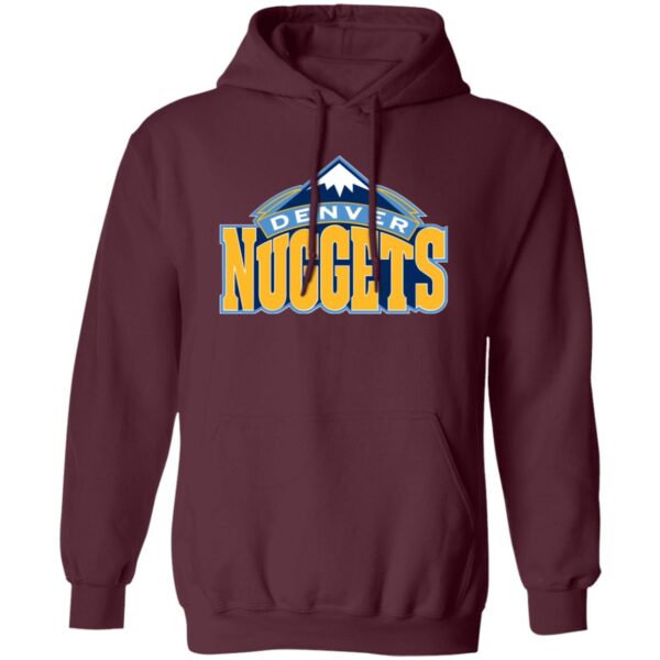 Denver Nuggets Basketball  Unisex Sizing Blend Material Pullover Hoodie - Image 8