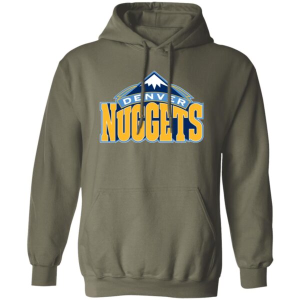 Denver Nuggets Basketball  Unisex Sizing Blend Material Pullover Hoodie - Image 9