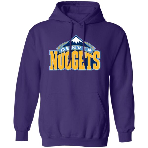 Denver Nuggets Basketball  Unisex Sizing Blend Material Pullover Hoodie - Image 11