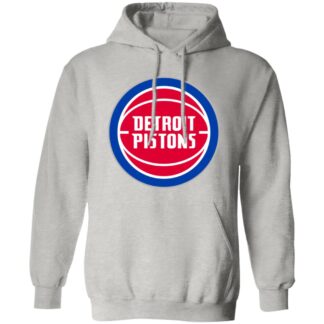 Detroit Pistons Basketball Unisex Sizing Blend Material Pullover Hoodie