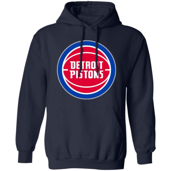 Detroit Pistons Basketball  Unisex Sizing Blend Material Pullover Hoodie - Image 5