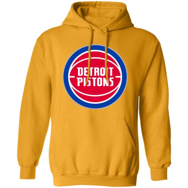 Detroit Pistons Basketball  Unisex Sizing Blend Material Pullover Hoodie - Image 6