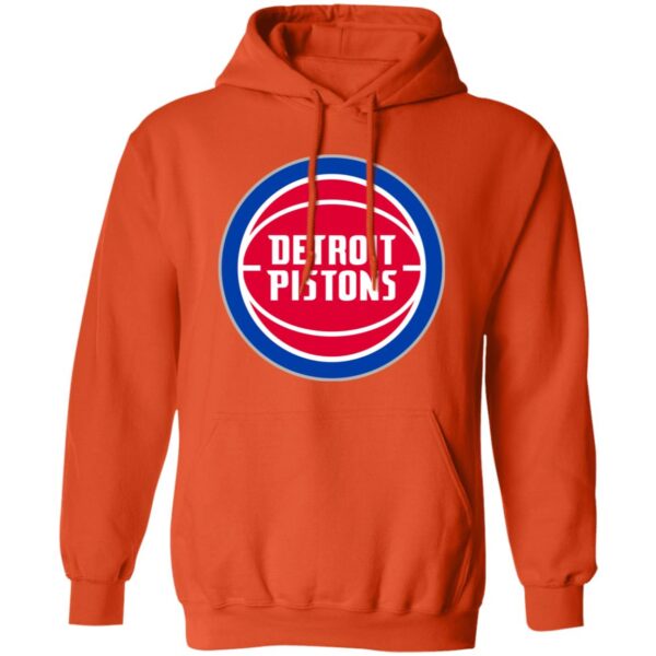 Detroit Pistons Basketball  Unisex Sizing Blend Material Pullover Hoodie - Image 10