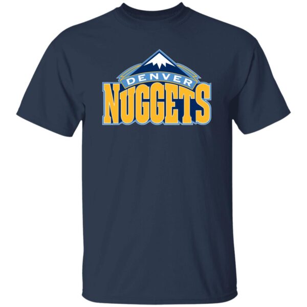 Denver Nuggets Basketball  Unisex Cotton. T-Shirt - Image 7