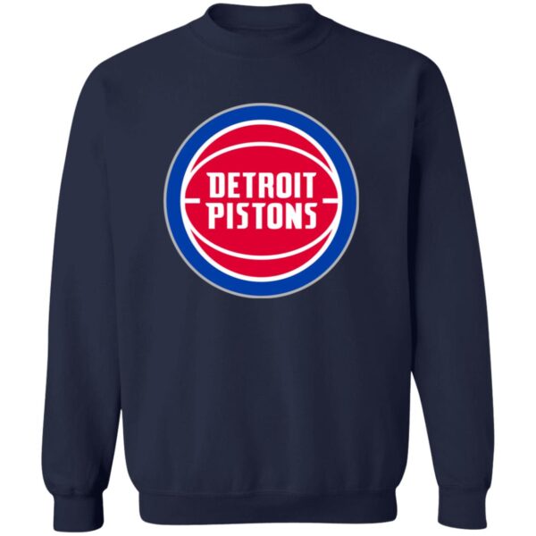 Detroit Pistons Basketball  Unisex Sizing Blend Material Crewneck Pullover Sweatshirt - Image 6