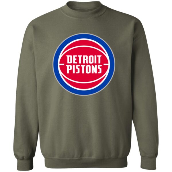 Detroit Pistons Basketball  Unisex Sizing Blend Material Crewneck Pullover Sweatshirt - Image 7