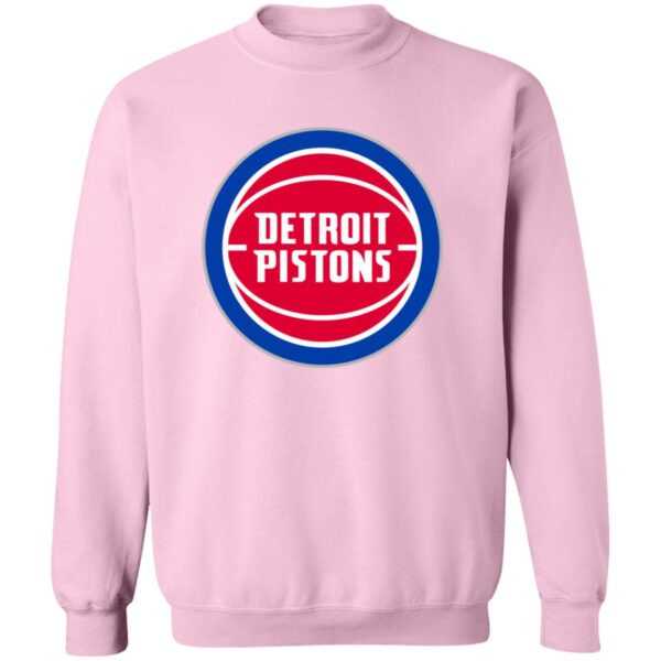 Detroit Pistons Basketball  Unisex Sizing Blend Material Crewneck Pullover Sweatshirt - Image 8