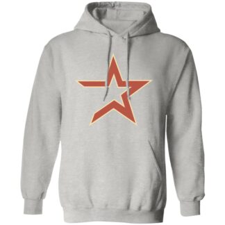 Houston Astros Baseball Unisex Sizing Blend Material Pullover Hoodie