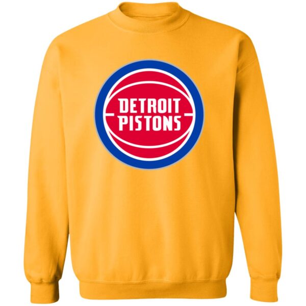 Detroit Pistons Basketball  Unisex Sizing Blend Material Crewneck Pullover Sweatshirt - Image 10