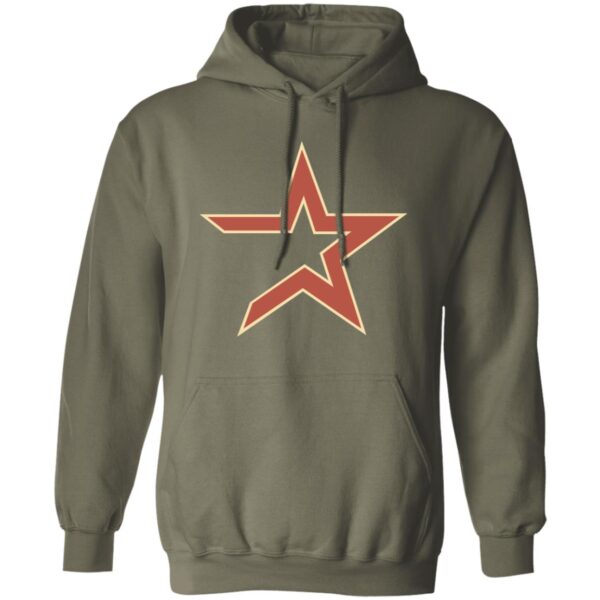 Houston Astros Baseball  Unisex Sizing Blend Material Pullover Hoodie - Image 9